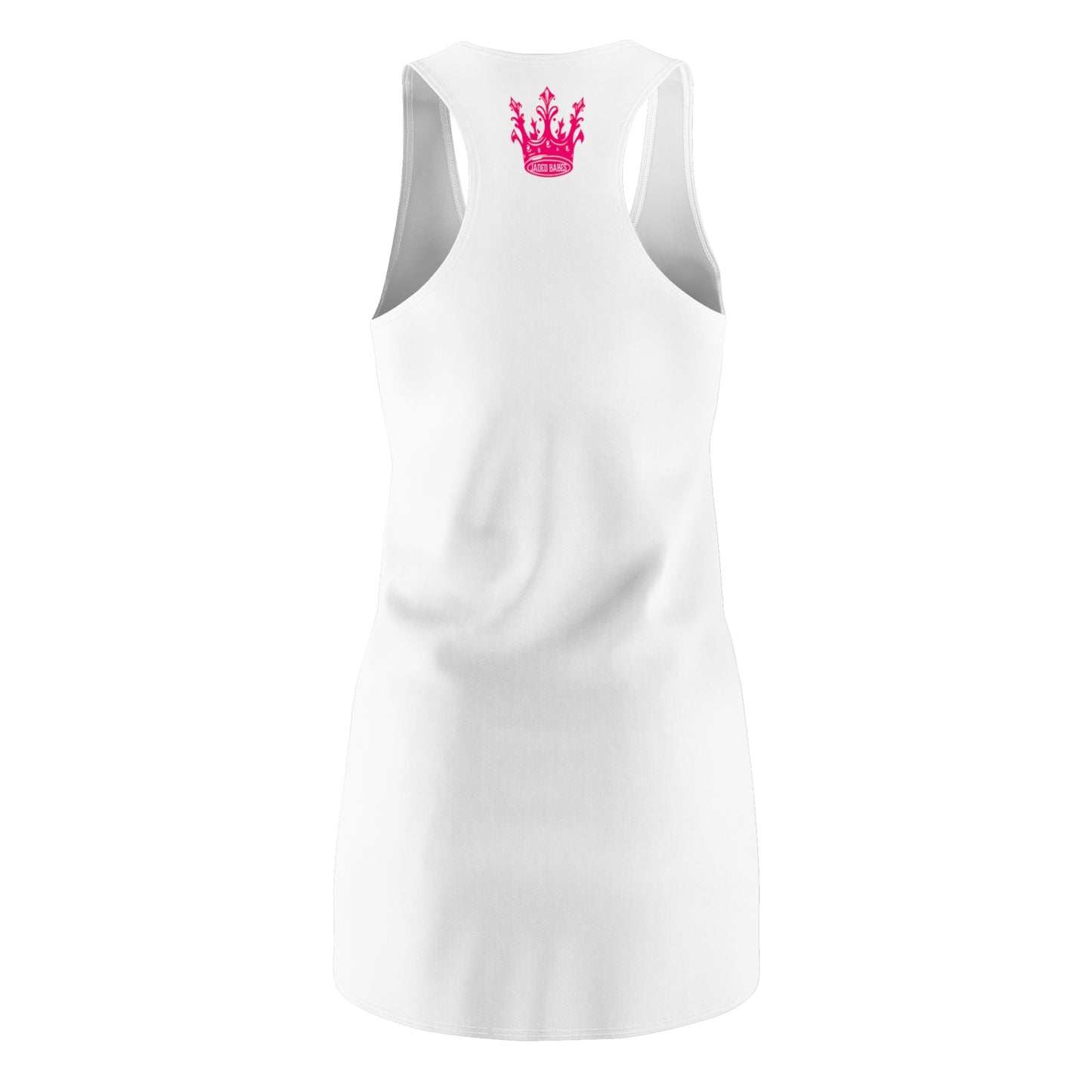 Daddy's Princess Racerback Dress - White