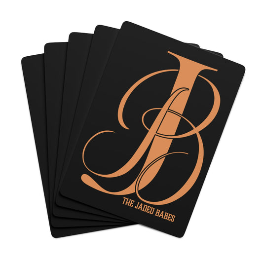 Jaded Babes Custom Poker Cards - Monogram