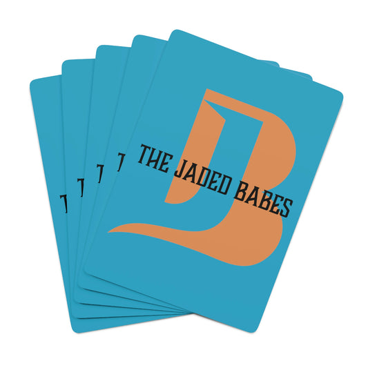 Jaded Babes Custom Poker Cards - Blue